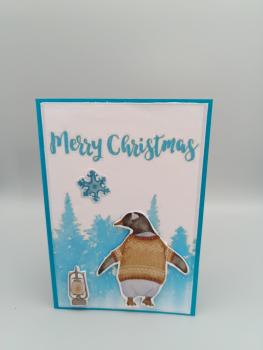 Winterkarte „Merry Christmas“